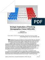 Strategic Implications of Declining Demographics in France