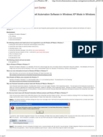 Support of Rockwell Automation Software in Windows XP Mode in Windows 7