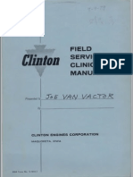 Clinton Field Service Clinic Manual