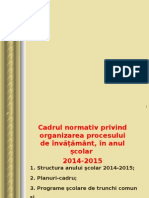 Cadru Normativ 2014-2015 GEO