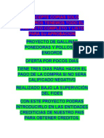 No Acepte Copias Solo Nosotros Tenemos Todo El Proyecto Completo y Listo para Su Aprobacion