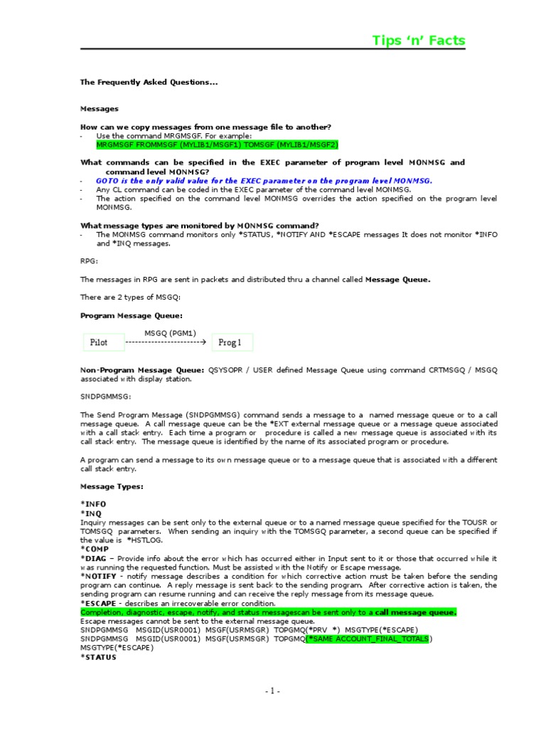 AS400 Interview Questions For All | PDF | Command Line Interface ...