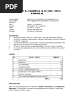 English Blossoming in School Paper work