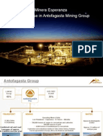 Minera Esperanza Sea Water Use in Antofagasta Mining Group
