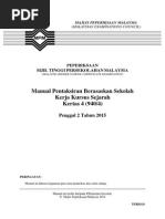 Esei Ilmiah Kerja Kursus Sejarah STPM 2014