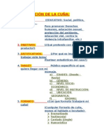 Planificación de La Cuña 