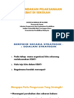 Pelan Tindakan Pelaksanaan Kbat Di Sekolah PDF