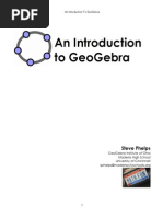 An Introduction To GeoGebra PDF