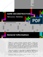 Game Deconstruction - Tetris