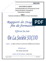 Rapport de Stage Brahim BANANE