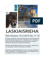 Laskiaisrieha 15.2 .2015 (Pitäjänmäki-Seura) PDF