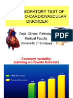 The Laboratory Test of Cerebro-Cardiovascular Disorder: Dept. Clinical Pathology Medical Faculty University of Sriwijaya