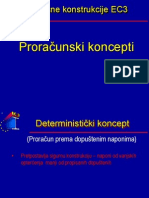 Čelične Konstrukcije EC3: Proračunski Koncepti