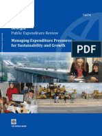 Managing Expenditures Pressures for Sustainability and Growth
