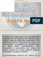 analisis de la operacion