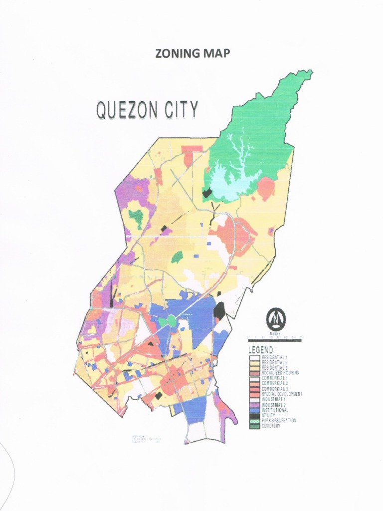 Quezon City Zoning Map PDF