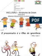 Aula Inclusão Síndrome de Down