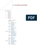 Calendario Probabilidad