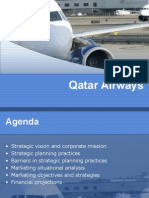 Qatar Airways Strategic Planning and Risk Management