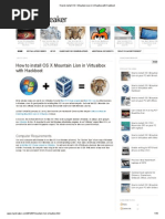 Download How to Install OS X Mountain Lion in Virtualbox With Hackboot by Yuganshu Soni SN254827414 doc pdf