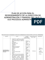 Presentación Plan de Acción