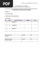 Data Communication Lesson Plan and Syllabus