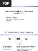 Lecture 1 SlidIntroduction To Power Electronicse