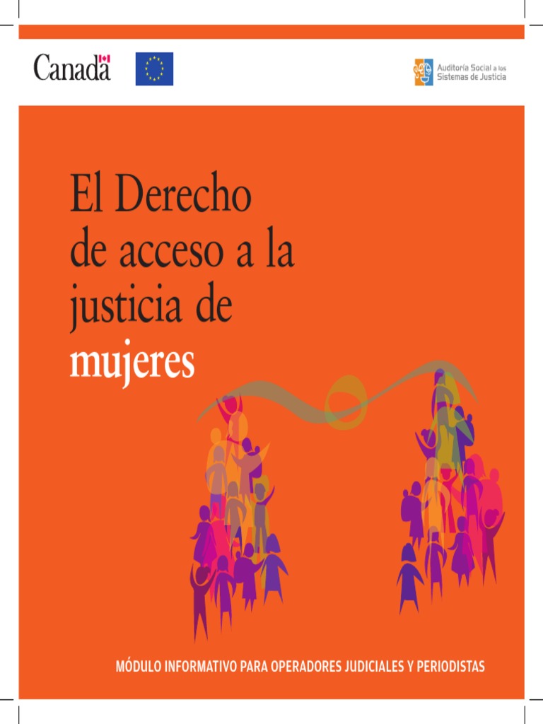 El Derecho de acceso a la justicia de mujeres | Mujer | Género