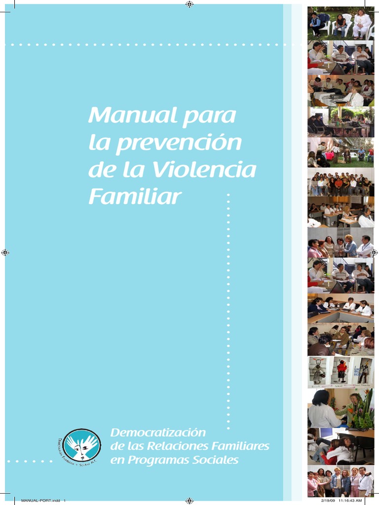 Prevención de la Violencia Familiar | PDF | Familia | Mujer