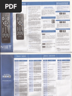 Download Manual Controle Remoto NET by a1162848 SN254850493 doc pdf