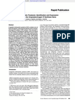 Rapid Publication: Congenital Erythropoietic Porphyria: Identification and of Mutations Uroporphyrinogen Synthase