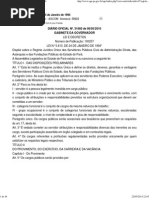 Lei Estadual Nº 5.810, De 24 de Janeiro de 1994