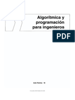 Algorítmica y Programación Para Ingenieros