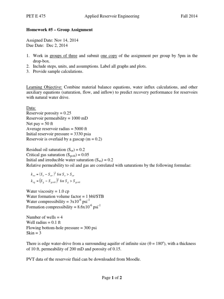 Homework #5 - Group Assignment: For For | PDF