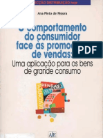 Moura, 2000 - Comportamento Do Consumidor Face Às Promoções de Vendas