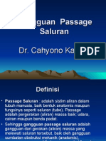 Gangguan Passage Saluran .Nov 07