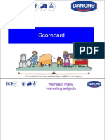 Danone - Scorecard Catman Trade Marketing