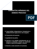 14 Garantías Mínimas Del Debido Proceso