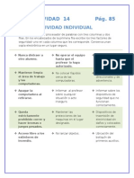 15 Tablas de Reglas de Seguridad