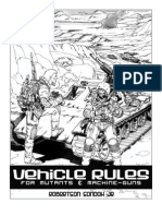 Vehicle Rules for mutants