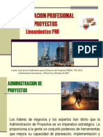 Administracion de Proyectos - Enfoque Pmi