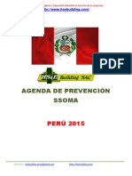 Agenda de Prevención Ssoma 2015 Peru
