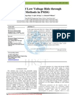 Review of Low Voltage Ride through Methods in PMSG