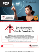 Portafolio CIDT País del Conocimiento - 2016