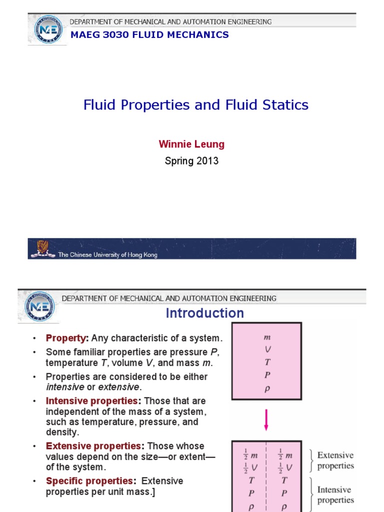 Fluid Mechanics for Engineering Students | PDF