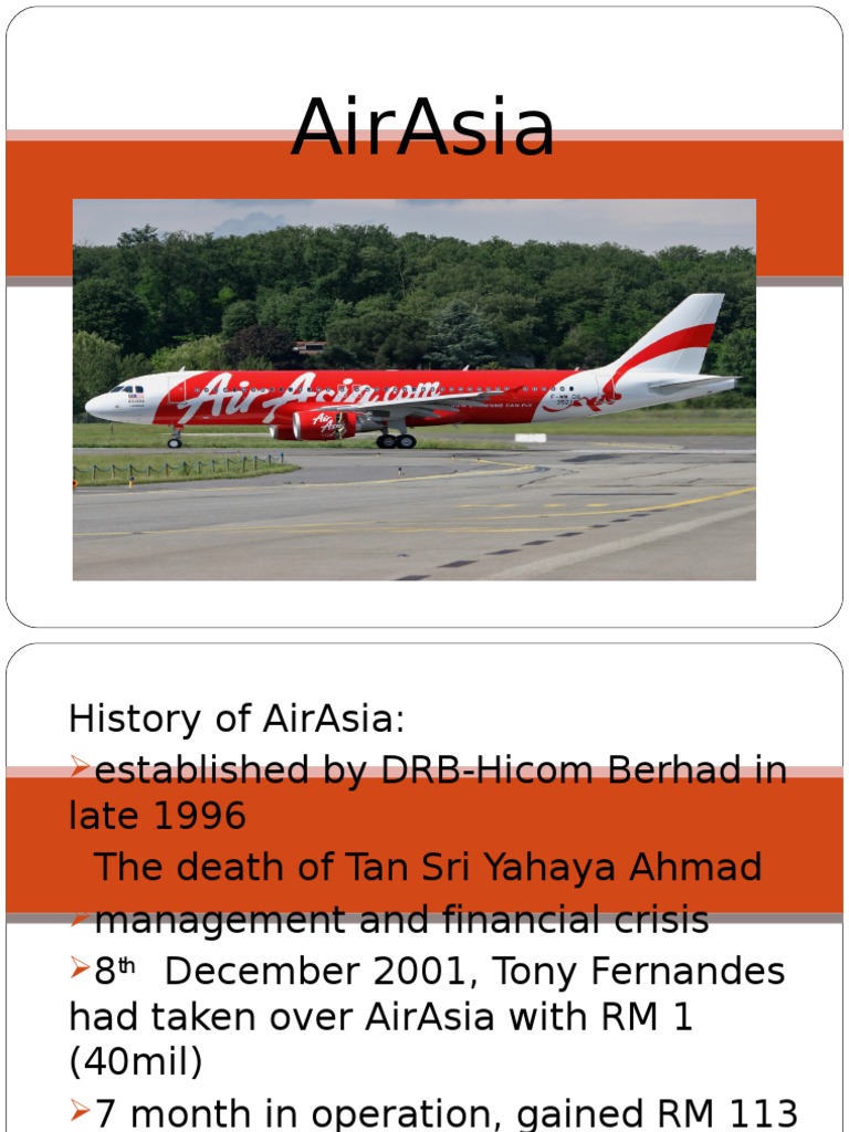AirAsia: History and Strategic Overview | PDF | Business Economics ...