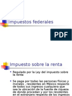 Impuestos Federales