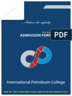 Admission Form