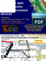 Nanoscale Opto Thermo Electric Energy Conversion Devices: Ali Shakouri Director, Thermionic Energy Conv. Center