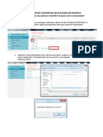 Como Exportar e Importar Seus Planos de Negócios PDF